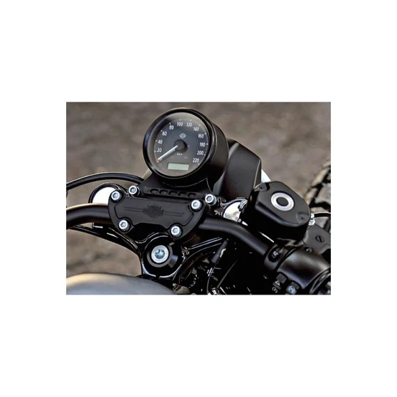 Fekete porszórt vas digitális sebességmérő ház - 2009-2020 – Harley-Davidson kompatibilis