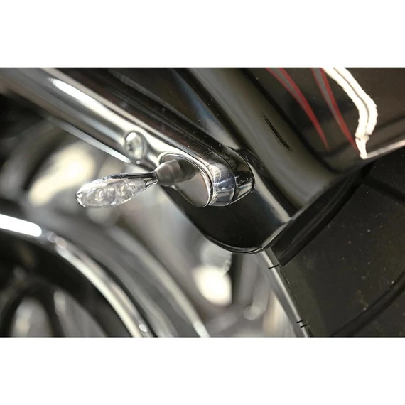 Hátsó irányjelző adapter Breakout 13-17-hez M8 menetes irányjelzőkhöz, polírozott – Harley-Davidson kompatibilis