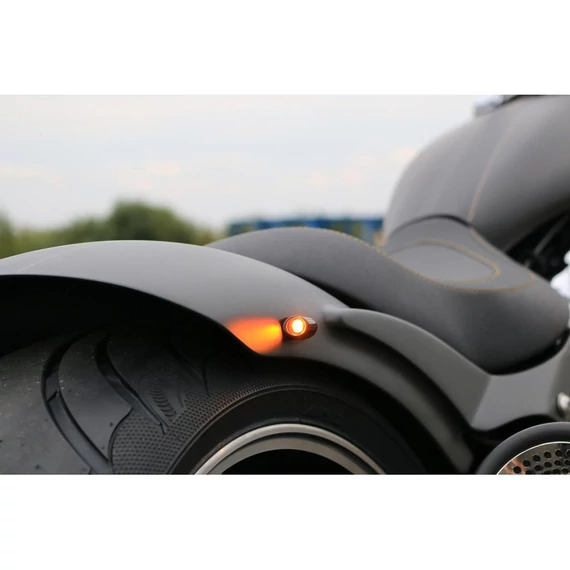 Bullet Smooth LED irányjelző/hátsó lámpa/féklámpa fekete füst LED – Harley-Davidson kompatibilis