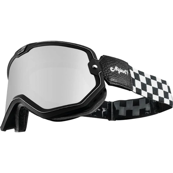 Fekete Checkers Mojave védőszemüveg – Harley-Davidson kompatibilis