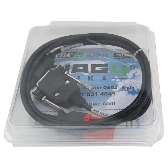 Diag4Bike OBD 2 soros adatkapcsolati csatlakozó – Harley-Davidson kompatibilis