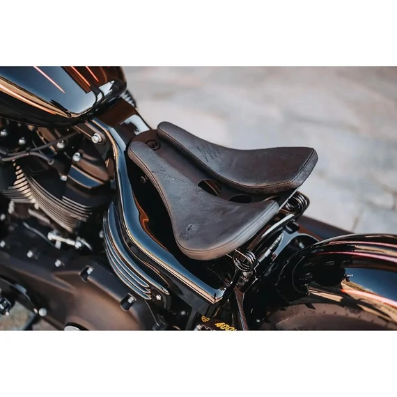 Vázvédő Solo rugós üléshez, fekete fényes – Harley-Davidson kompatibilis