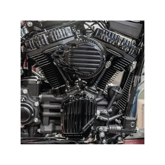 Fekete eloxált vezérműtengely-burkolat – Harley-Davidson kompatibilis