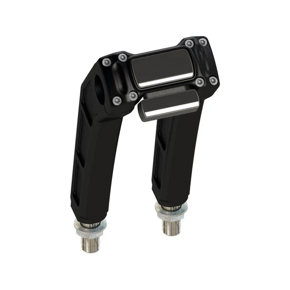 Clubstyle riser készlet 9” (228.6 mm) magas 1 1/4” (31.75 mm) kormányhoz digitális műszer fekete szatén – Milwaukee-Eight