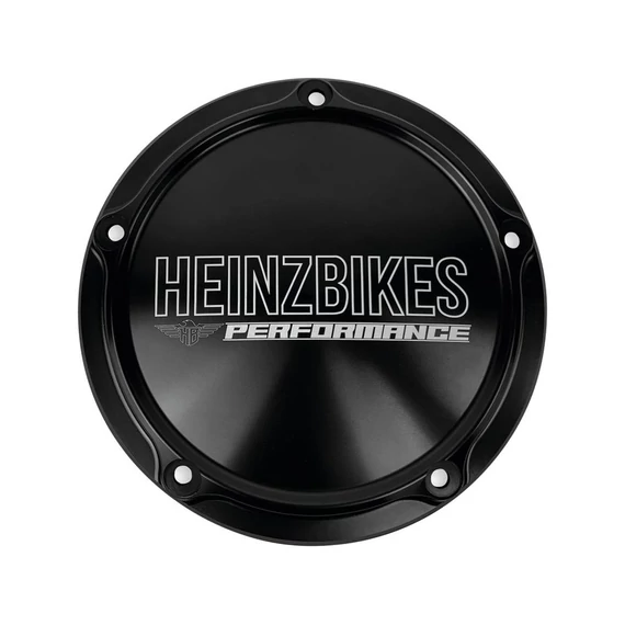 5 lyukú, fényes fekete eloxált Performance Derby takaró – Harley-Davidson kompatibilis