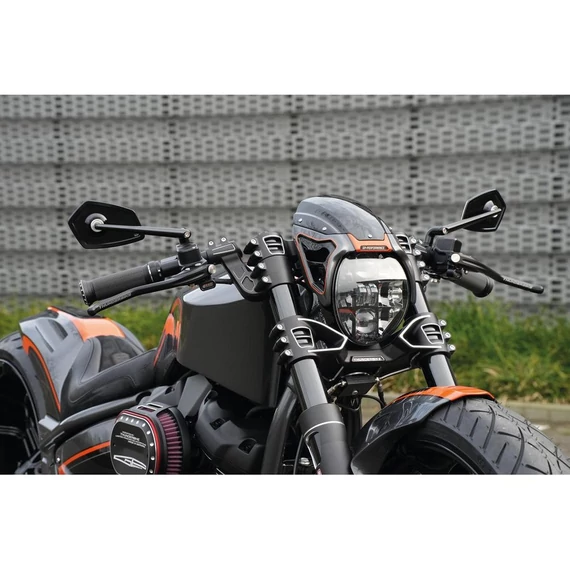Szélvédő készletek nyers alumíniumból – Harley-Davidson kompatibilis