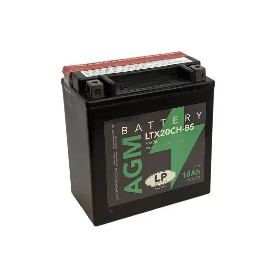 Landport AGM 18Ah 270A Bal+ Motorakkumulátor (AGM-LTX20CH-BS)