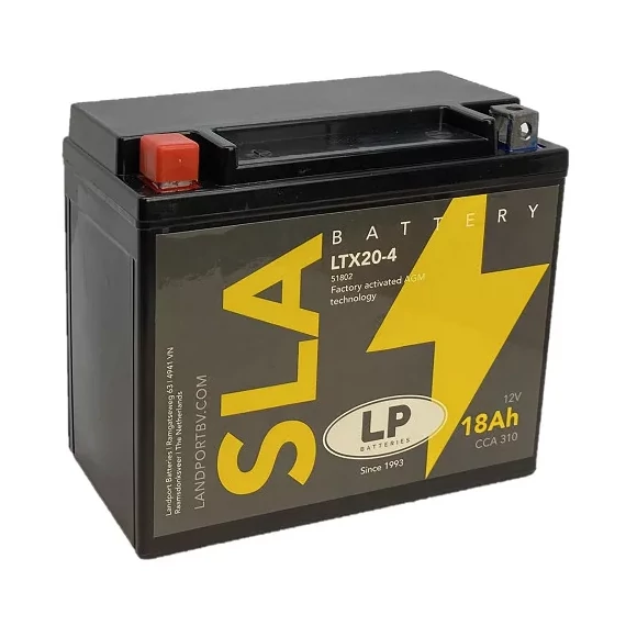 Landport SLA 18Ah 310A Bal+ Motorakkumulátor (SLA-LTX20-4)