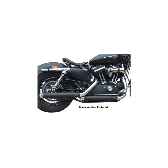 Gun Smooth fúrt slip on dobok fúrt végkupakkal polírozott – Harley-Davidson kompatibilis