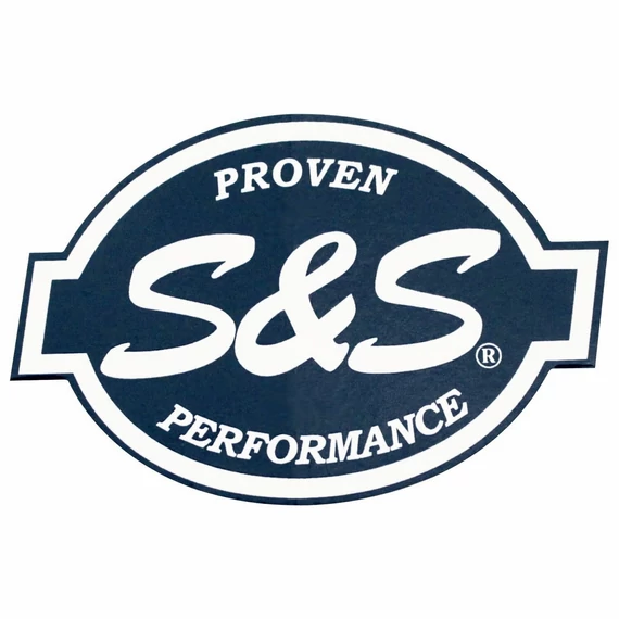 S&S Logo sticker 76,2 mm