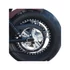 Oldalsó rendszámtábla konzol Dyna Twin Cam modellekhez Ricks Dyna lengővillához