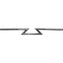 1” (25.4 mm) Z Bar kormány nem dimpled 3 lyukas króm 1” bowdenes – Ironhead; Shovelhead