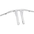 10” Straight Up T Bar kormány nem dimpled 4 lyukas króm 1 1/4” Throttle By Wire