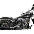 Bare Bones szóló ülés sima fekete vinyl – Twin Cam