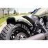Bobber hátsó sárvédő hátsó lámpával fekete festésre kész
