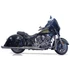 Kettős slip on dobkészlet Banger végkupakkal króm – Twin Cam; Milwaukee-Eight