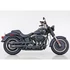 Performance slip on dob Softail High modellekhez fekete porszórt – Milwaukee-Eight