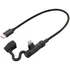L alakú USB kábel USB C Lightning