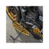 MX vezető lábdeszkák arany eloxált – Big Twin Evolution; Twin Cam; Milwaukee-Eight