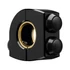 mo.switch nyomógombos bilincs 1” (25.4 mm) vagy 7/8” (22.225 mm) 3 fekete gomb fényes fekete eloxált
