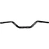 Performance Clubstyle Moto Mid Bar alumínium kormány 3 lyukas fekete szatén 1” (25.4 mm) Throttle By Wire