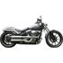Fat Tommy leömlők Hővédő króm sima króm – Harley-Davidson kompatibilis