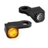 NANO sorozatú LED-es irányjelzők fekete eloxált füst LED-ekkel – Harley-Davidson kompatibilis