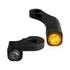 Nano series index led fekete eloxált füst – softail modellekhez