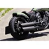 Bobber hátsó sárvédő fekete fényes hátsó lámpával - 2018-2024 – Harley-Davidson kompatibilis