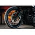 Első tengely burkolat készlet, fekete porszórt - 2022-2025 – Harley-Davidson kompatibilis