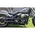 Fat Tommy hengerfejek Hővédő fekete lyuk Fekete – Harley-Davidson kompatibilis